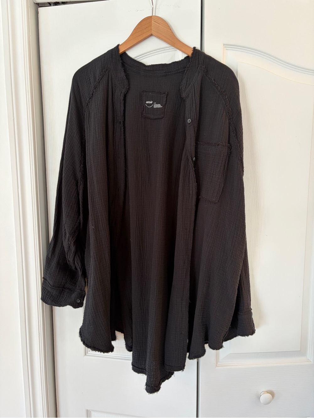 aerie Black Gauze